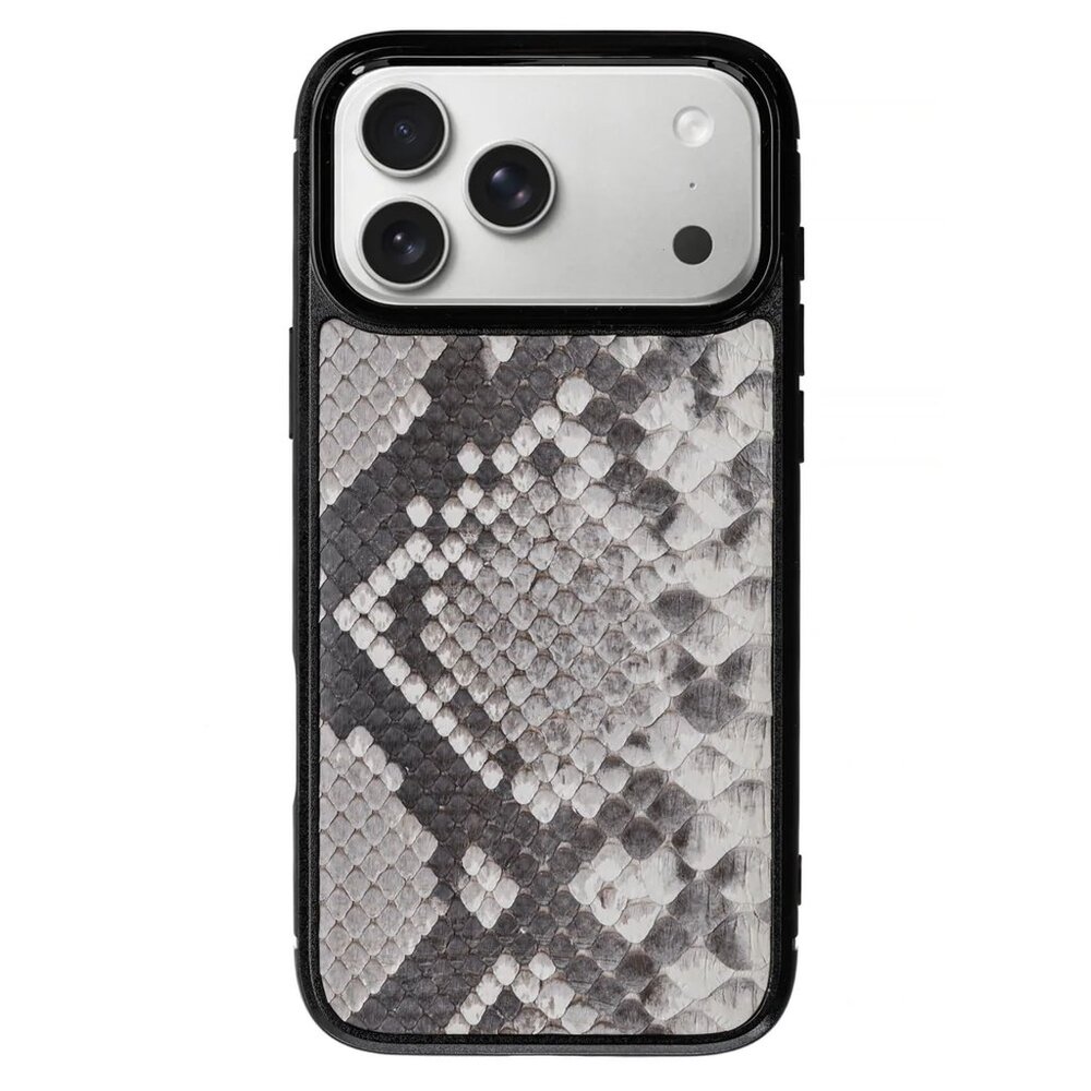 Python Leather iPhone 17 Pro / Pro Max Case • Luxury Exotic • Snake Scales